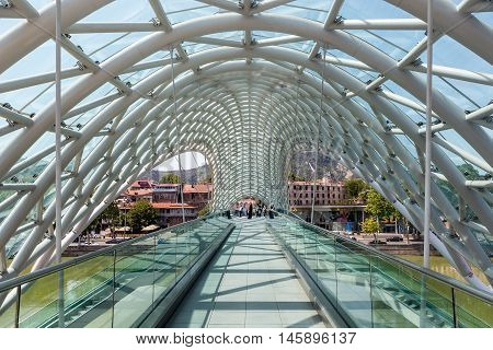 Bridge Of Peace In Tbilisi, Geaorgia