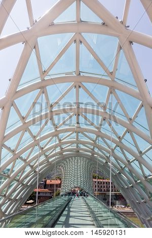 Bridge Of Peace In Tbilisi, Geaorgia