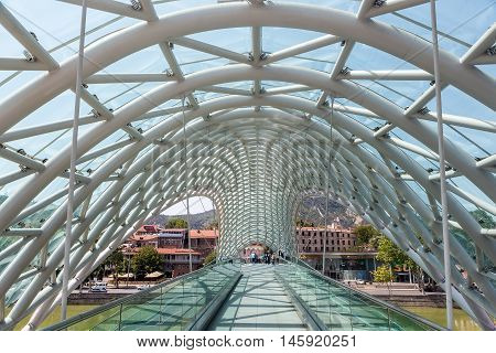 Bridge Of Peace In Tbilisi, Geaorgia