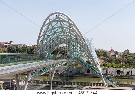 Bridge Of Peace In Tbilisi, Geaorgia