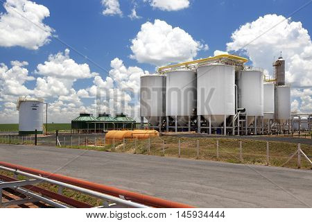 Sugar Cane Industrial Mill Processing Plant In Brazil