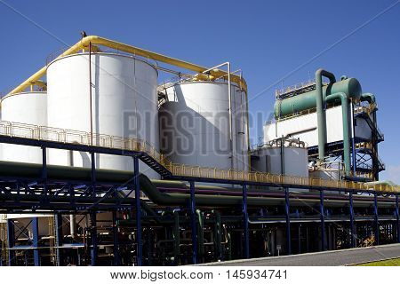 Sugar Cane Industrial Mill Processing Plant In Brazil