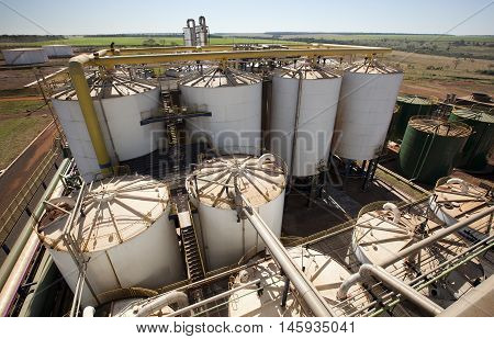 Sugar Cane Industrial Mill Processing Plant In Brazil