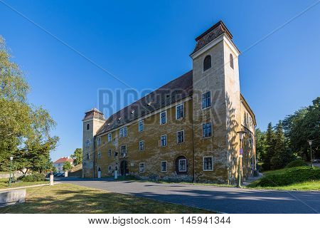 Medieval castle in the city Mosonmagyarovar, Hungary