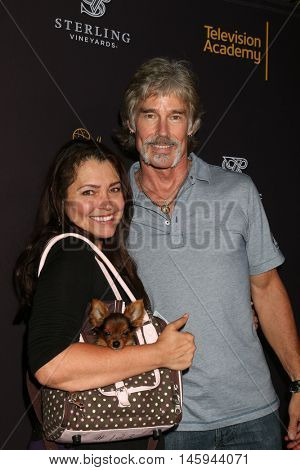 LOS ANGELES - AUG 24:  Devin DeVasquez, dog Prince, Ronn Moss at the Daytime TV Celebrates Emmy Season  at the Television Academy - Saban Media Center on August 24, 2016 in North Hollywood, CA
