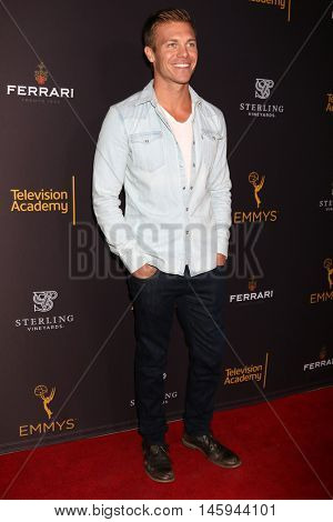 LOS ANGELES - AUG 24:  Michael Roark at the Daytime TV Celebrates Emmy Season  at the Television Academy - Saban Media Center on August 24, 2016 in North Hollywood, CA