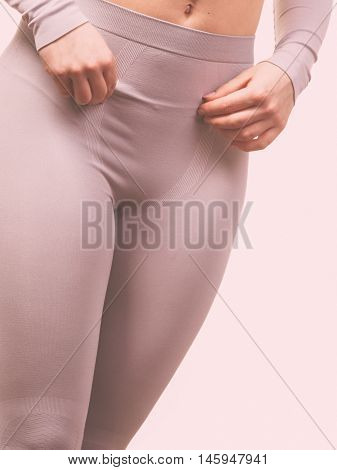 Part Body Picture With Underwear.