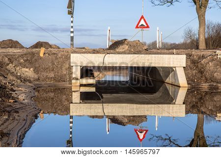 Eco Culvert Under Construction