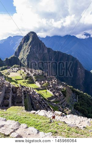 Machu Pichu In Peru