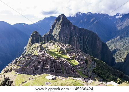 Machu Pichu In Peru