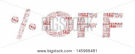 sale off back ground and promotion shop
