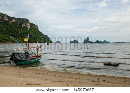 Fishing boat, Hua Hin, Prachuap khiri khan, Thailand