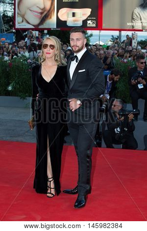Aaron Taylor-Johnson, Sam Taylor-Johnson  at the premiere of Nocturnal Animals at the 2016 Venice Film Festival.
September 2, 2016  Venice, Italy
