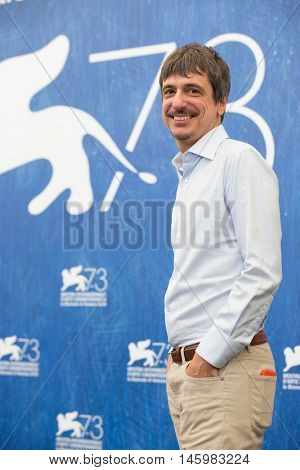 Director Philippe Falardeau  at the photocall for The Bleeder at the 2016 Venice Film Festival.
September 2, 2016  Venice, Italy
