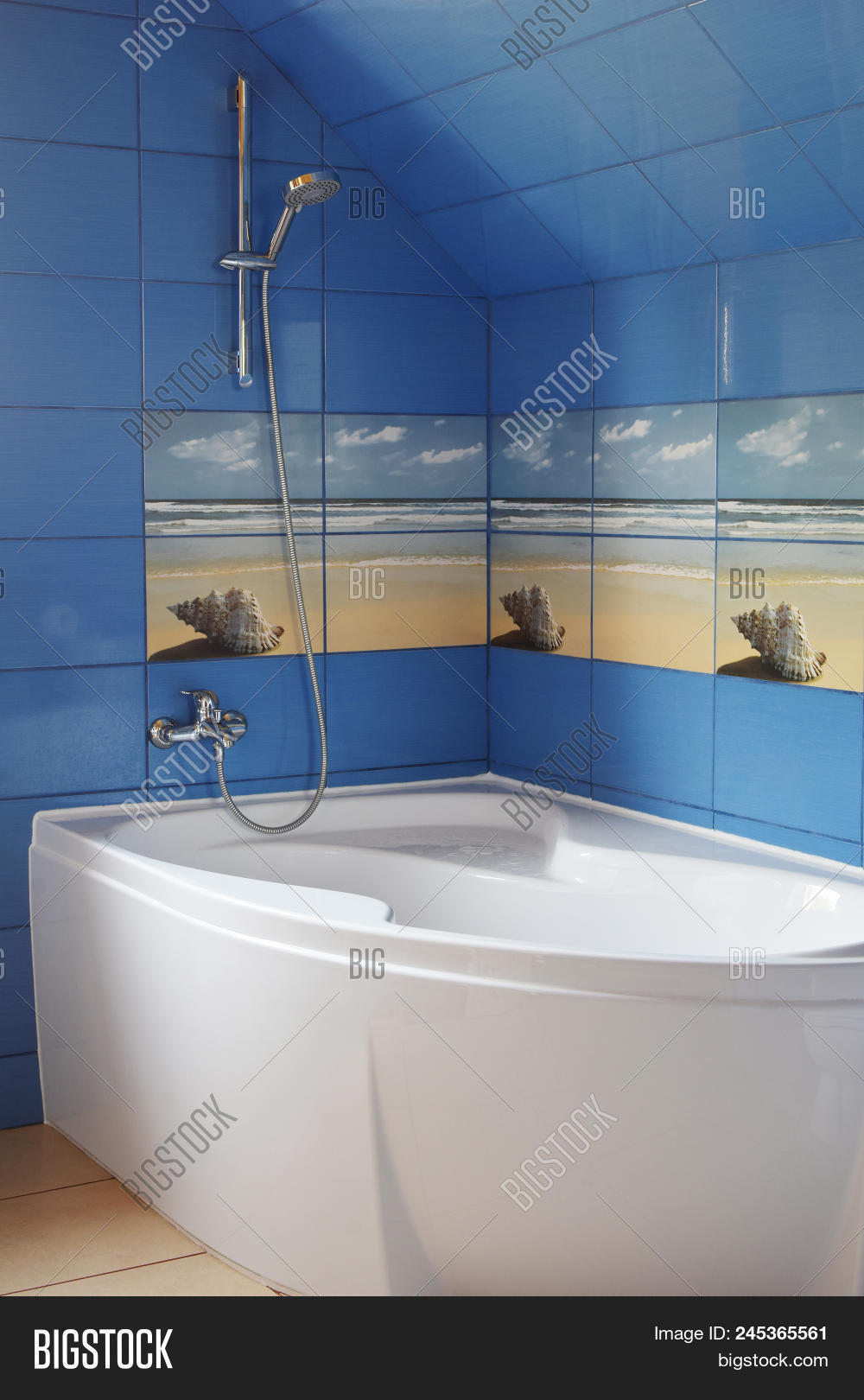 Modern Blue Tile Image Photo Free Trial Stock Modern Blue Tile Image Photo Free