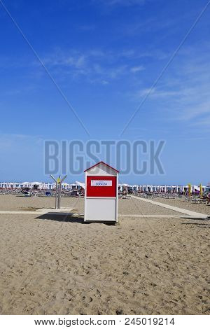 09 June 2018-caorle-italy-caorle Beach, Beautiful Venetian City,italy