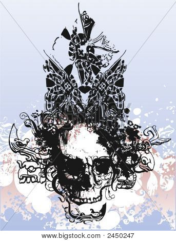 Skull4Witch Skull Illustration
