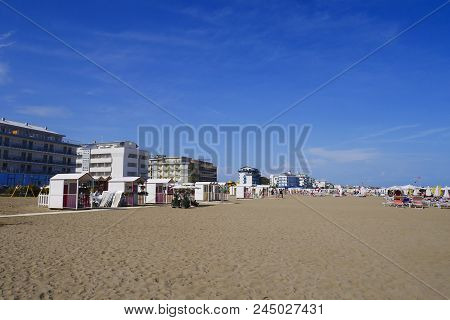 09 June 2018-caorle-italy-caorle Beach, Beautiful Venetian City,italy