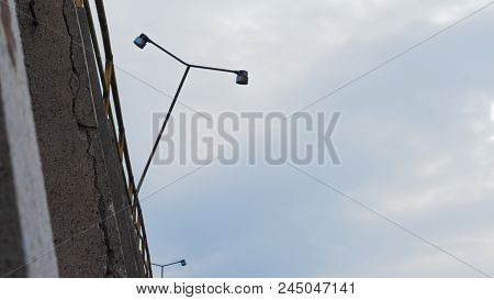The Crooked Street Lamp At A Lost Place