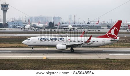 Airplane Landing To Airport