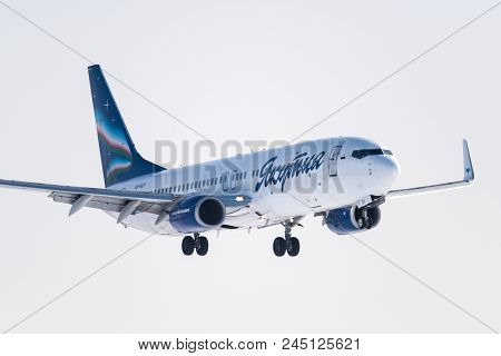 Boeing 737-85F Vq-boy Of The Yakutia Airlines