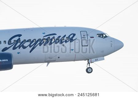 Boeing 737-85F Vq-boy Of The Yakutia Airlines