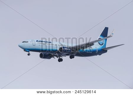 Boeing 737-86N Ei-ecl Alrosa Airlines