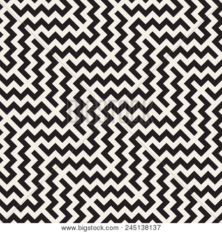Vector Seamless Pattern. Ethnic Stylish Abstract Texture. Repeating Geometric Tiles..