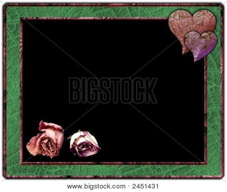 Rosen und Herzen frame