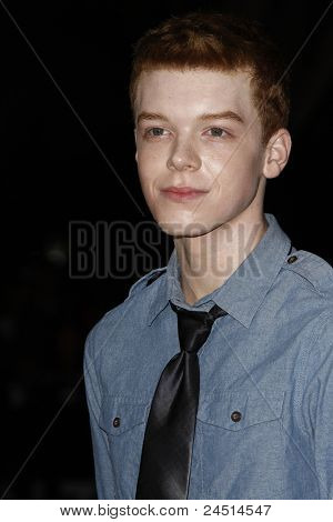 LOS ANGELES - 20 de outubro: Cameron Monaghan na 'Em tempo' estréia no Teatro da vila de regência sobre O