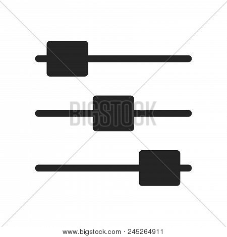 Controls Icon Simple Vector Sign And Modern Symbol. Controls Vector Icon Illustration, Editable Stro