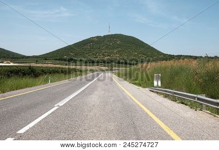 Road To Mount Adir In The Upper Galilee, Israel