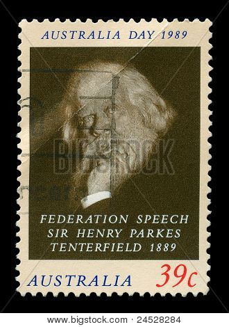 australische Post Stempel