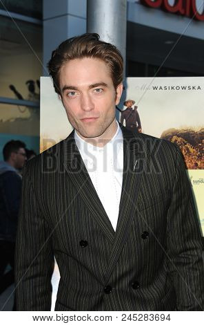 Robert Pattinson at the Los Angeles premiere of 'Damsel' held at the Arclight Cinemas in Hollywood, USA on June 13, 2018.