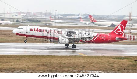Airplane Landing To Airport