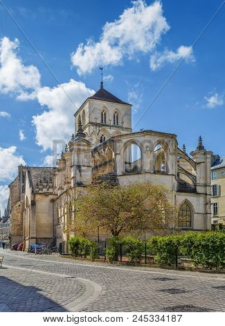 The Church Of St. Savior Of Caen Was Built In The Eleventh Century, Caen, France