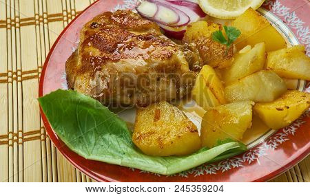 Portuguese Assado - Portuguese Roast Chicken , Close Up