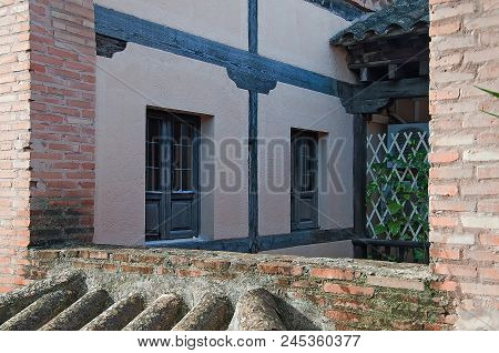 Pueblo Espanol Historic Architecture Details