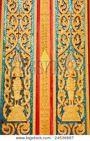 Thai Temple Window