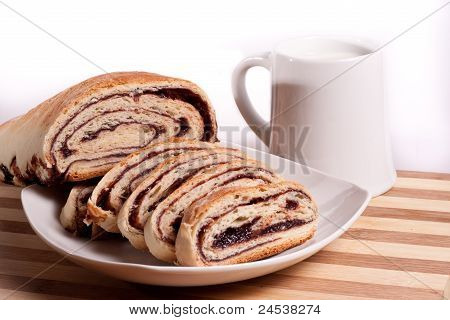 Strudel con latte