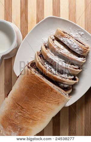 Strudel con latte
