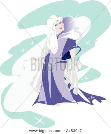 Rainha da neve.