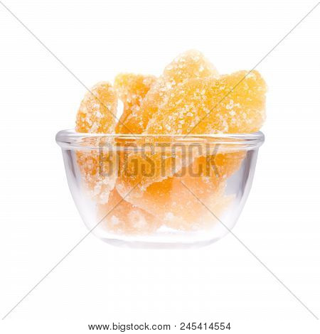 Sugared Apricots In Sausepan. High Resolution Photo.