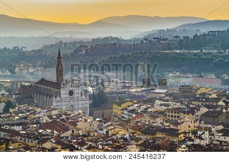 Aerial View Florence, Italy