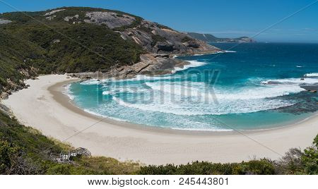 Coastal Landscape Within The Amazing Torndirrup National Park Close To Albany, Western Australia