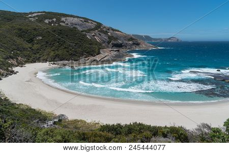 Coastal Landscape Within The Amazing Torndirrup National Park Close To Albany, Western Australia