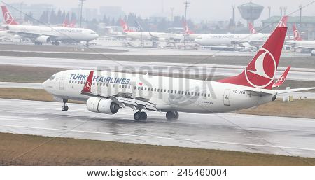 Airplane Landing To Airport