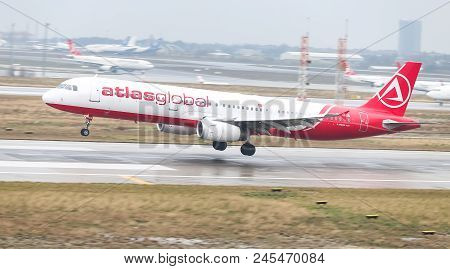 Airplane Landing To Airport