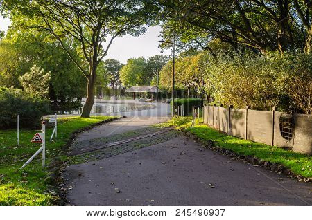 A Walkway In South Marine Park, South Tyneside