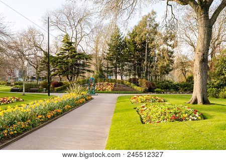 A Main Pathway Through Mowbray Park, Sunderland, Tyne & Wear